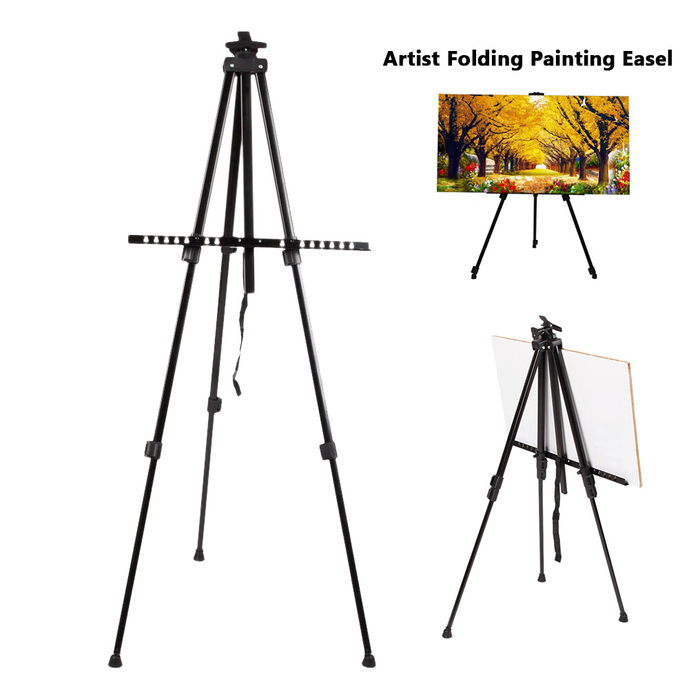 Durable Folding Artist Painting Easel Tripod Display Adjustable Easel with Bag