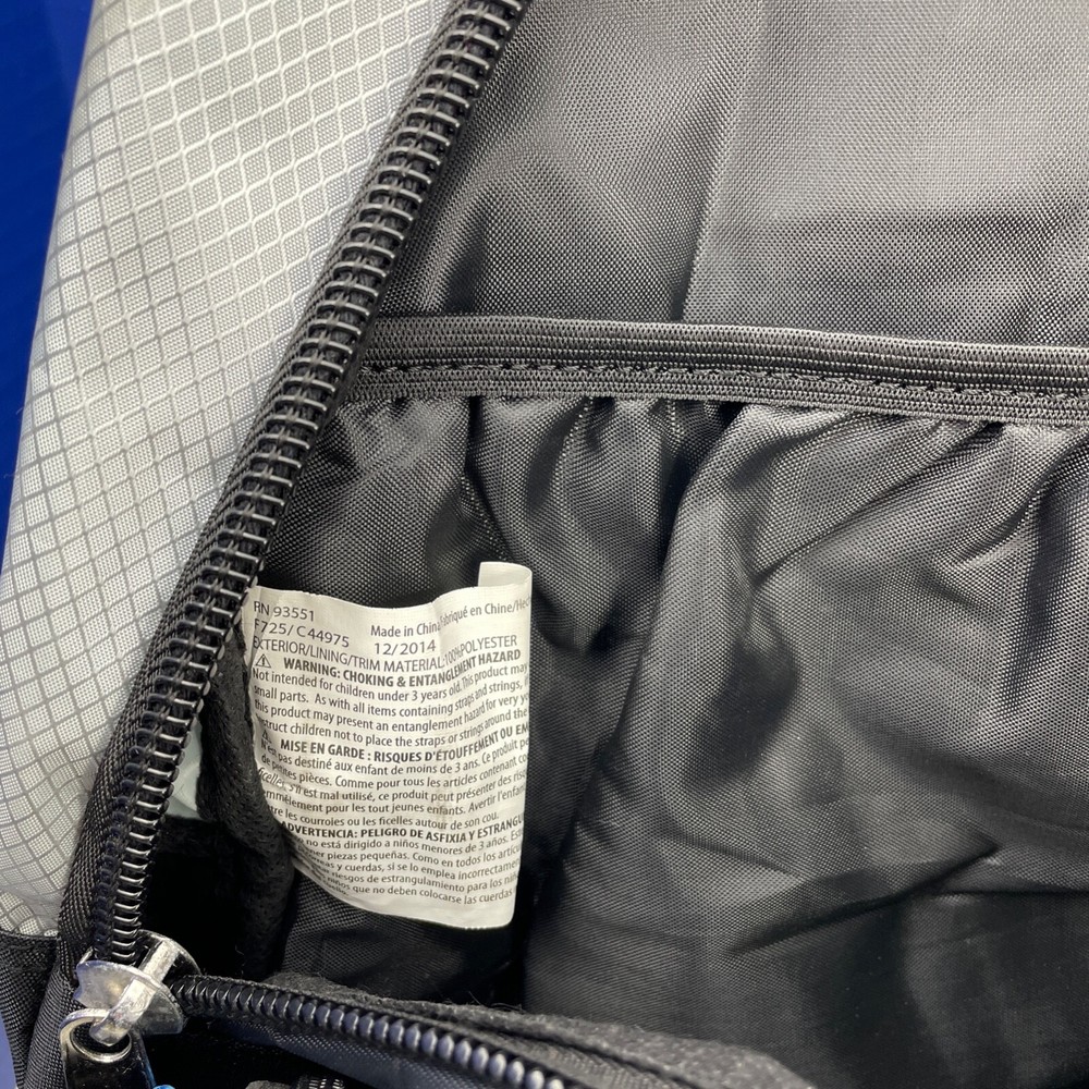 Relcad Backpack 2014 Blue Black Silver Model F725 Medium Size Adjustable