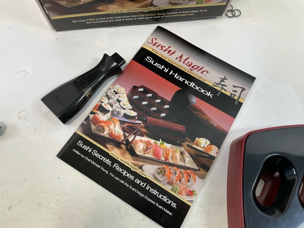 SUSHI MAGIC Hand Easy Auto Rolling Machine AS SEEN ON TV Express Kitchen Kit