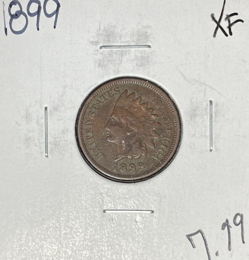 1899 INDIAN HEAD CENT ~ XF ~NICE COIN~