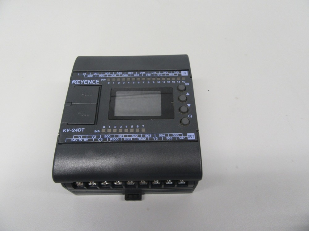 Keyence KV24DT PLC 24-Point Programmable Controller Module