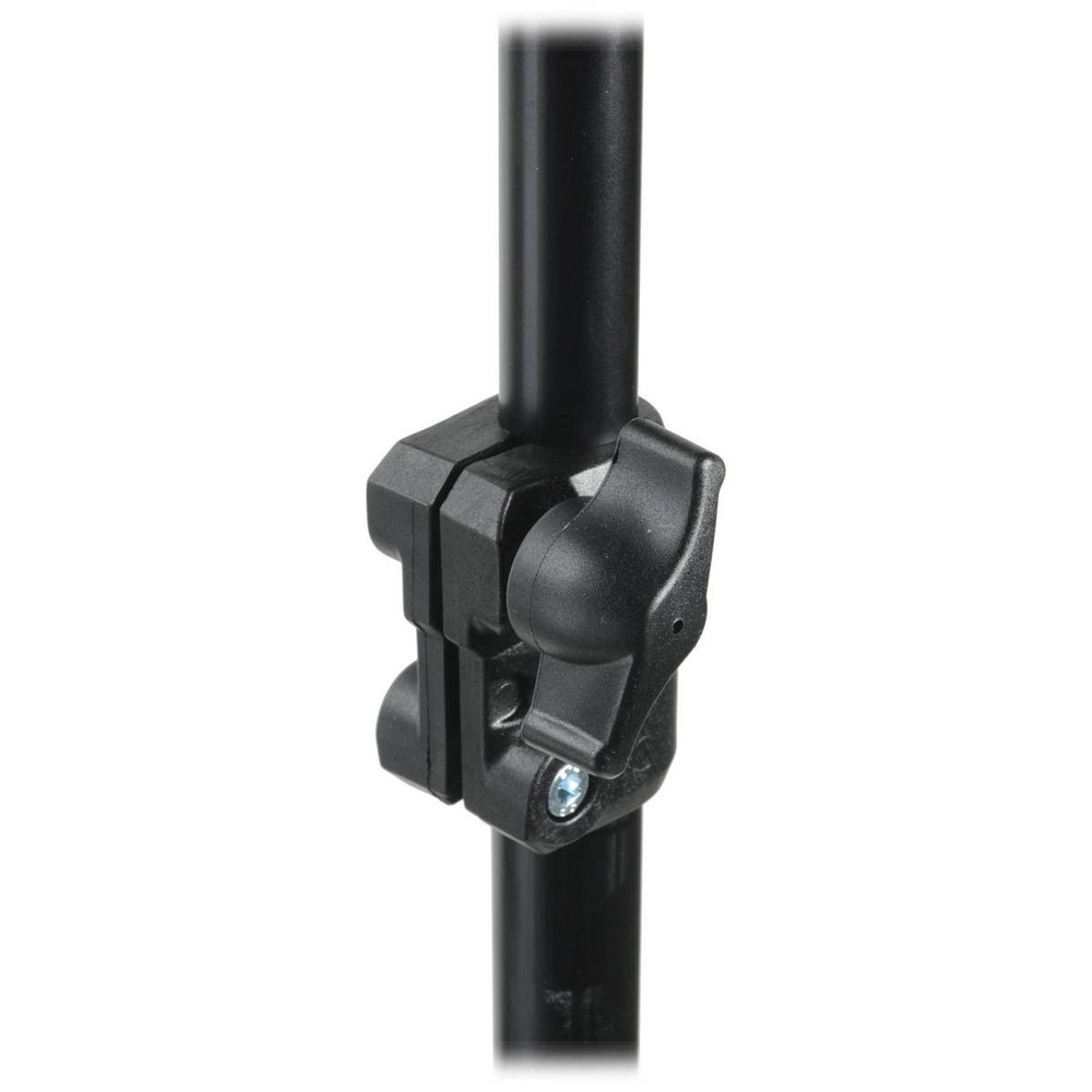 Manfrotto 9' Basic Black Lightstand, 4 Section, 5/8 Stud with 1/4"x20 Tip (#3333
