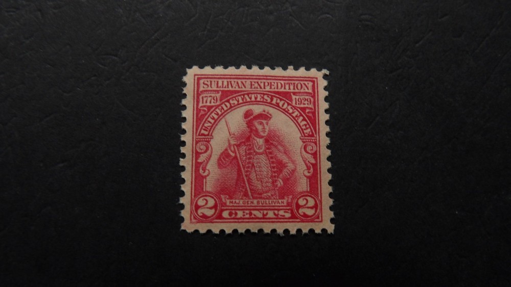 1929 #657 2c Sullivan MNH OG VF/XF #Includes New Mount" #2