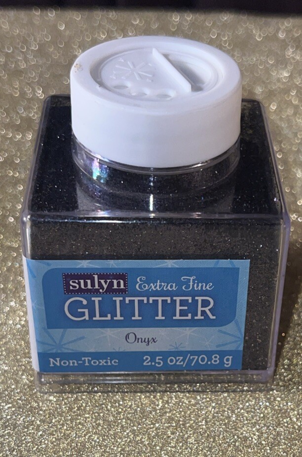 Sulyn Extra Fine Glitter 2oz-Onyx