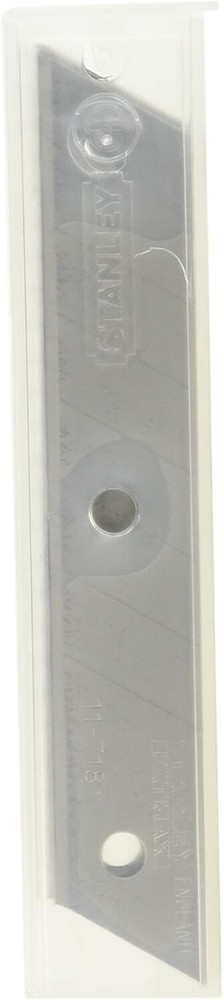 Stanley 11-718T Fatmax Snap Off Blade 18mm, 8 Cutting Points per Blade (10-Pack)