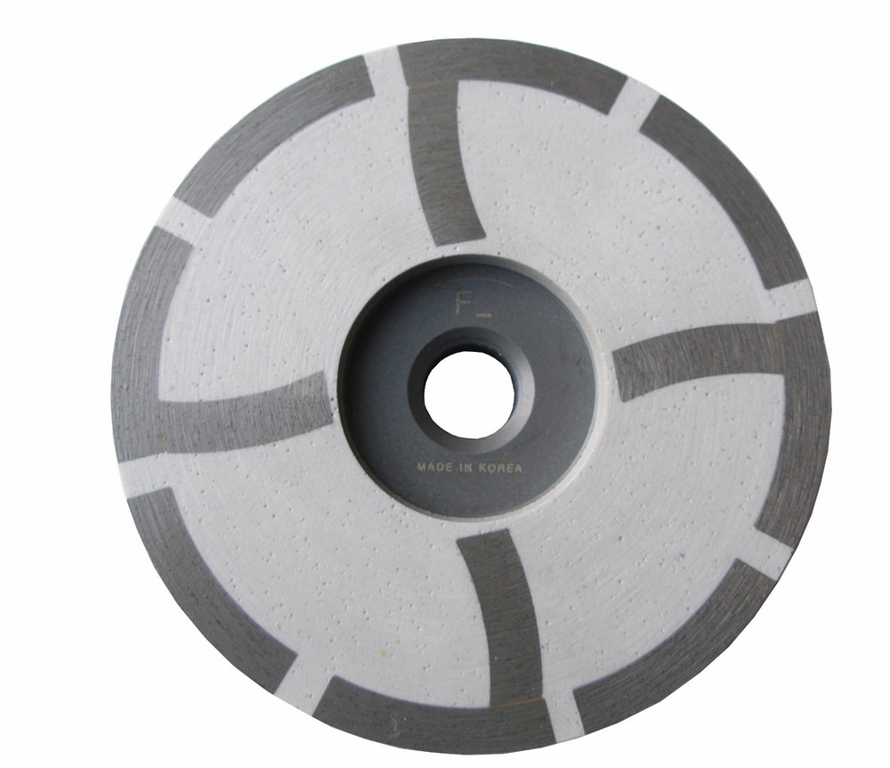 4" Resin-filled Diamond Cup Wheel/Wheels - Fine