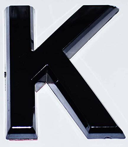1 PCS - Apartment Number Sign/Mailbox Number Sign, K ((Black..........)
