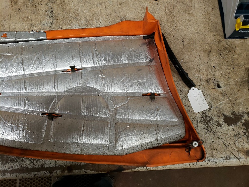 06 right hand Crossfire Side Panel Right Orange Lower 4606-260