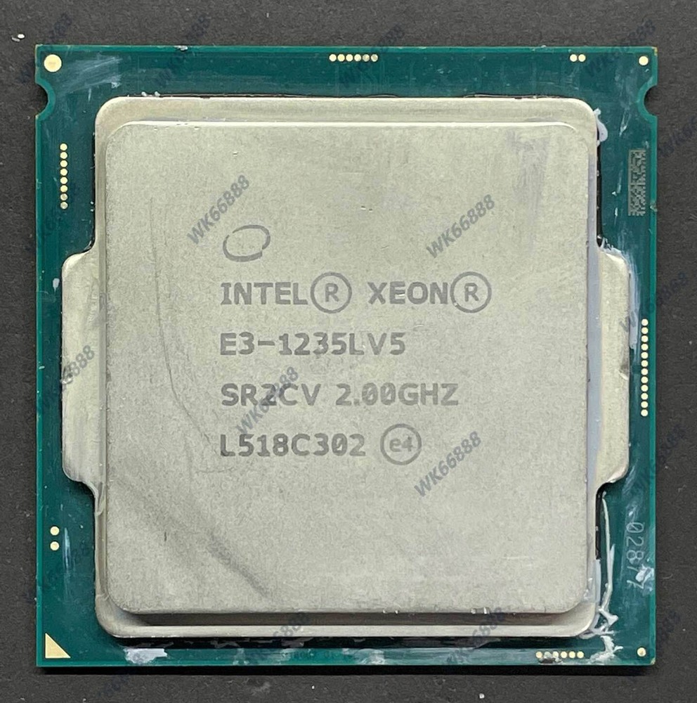 Intel Xeon E3-1235LV5 2GHz SR2CV 4 core  25W LGA 1151 CPU Processor E3-1235LV5