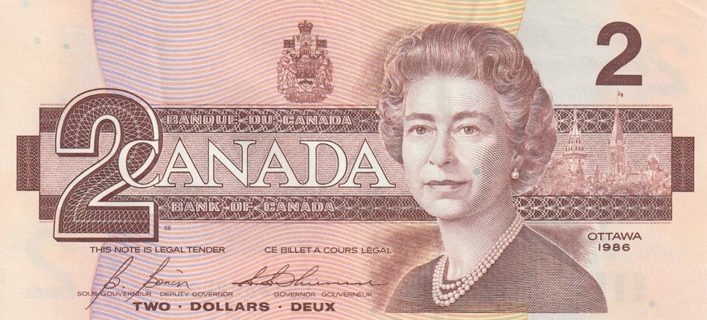 Canada 1986 $2.00 CBI