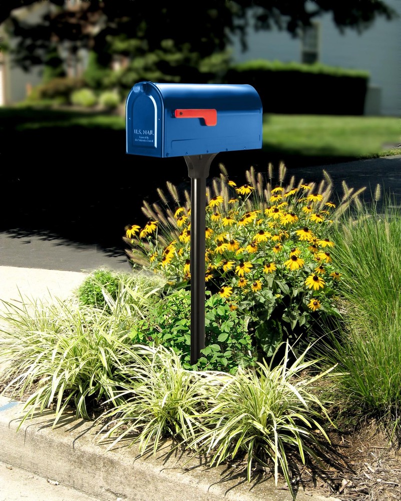 Architectural Mailboxes 7600BE MB1 Mailbox, Medium, Blue