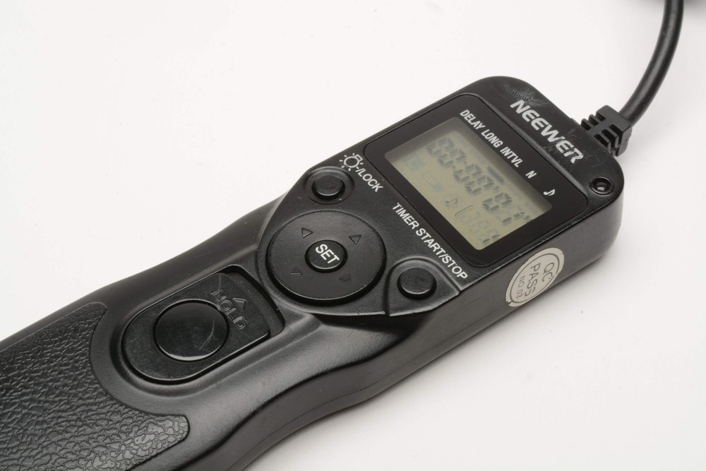 Neewer EZa-C3 wired timer, remote, intervalometer, Tested, for Canon DSLRs