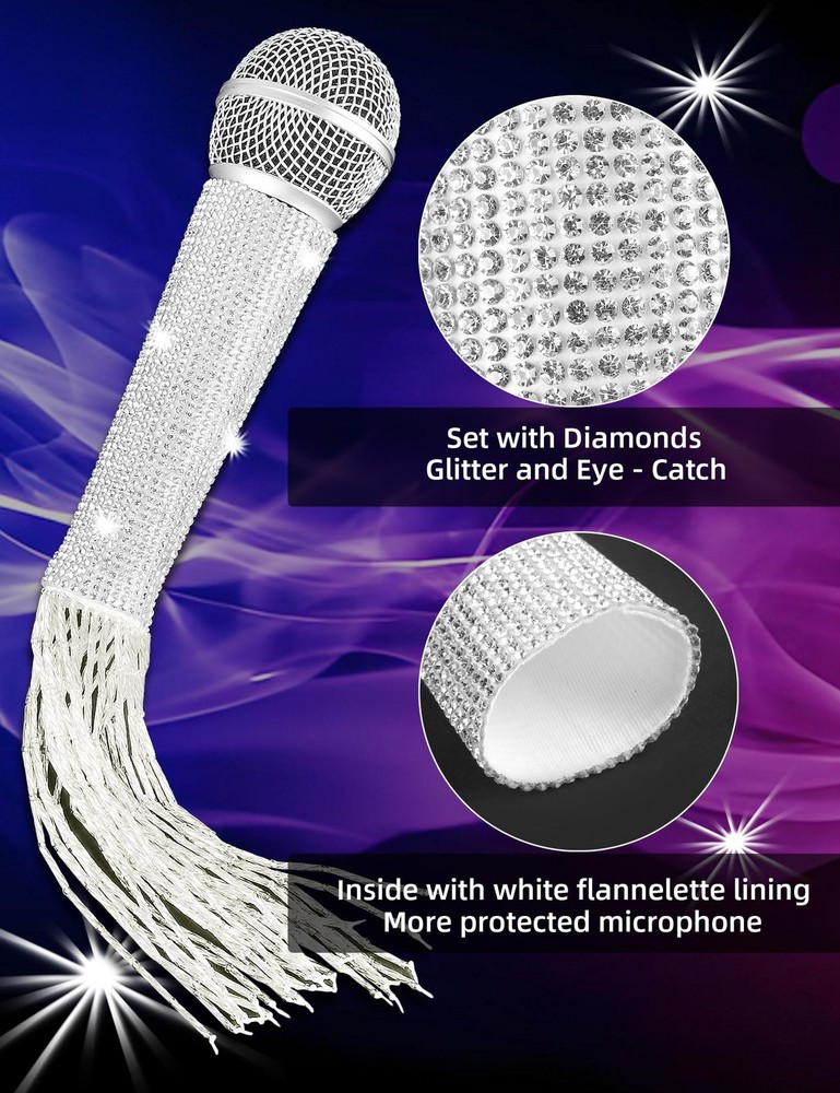 Universal Mesh Microphone Grilles Head Windscreens + Mic Handle Body Sleeve C...