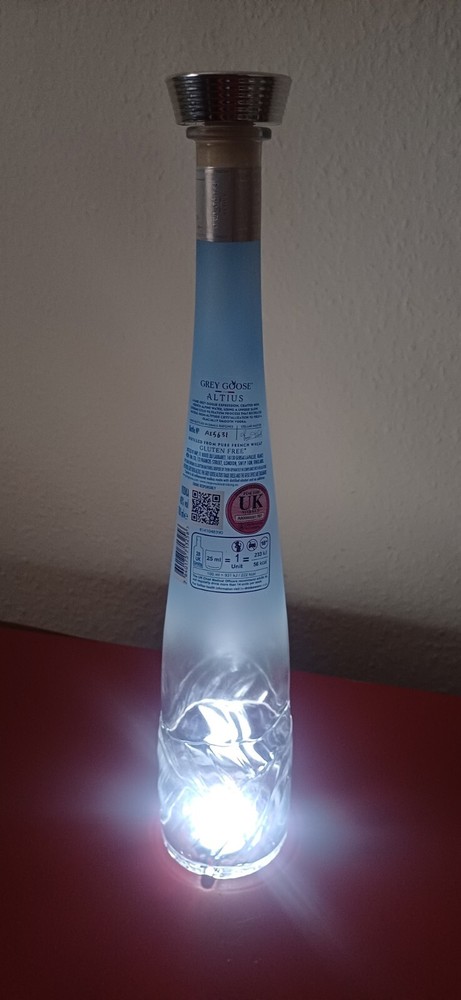 Greey Goose Altius Luminous Empty Bottle 70cl