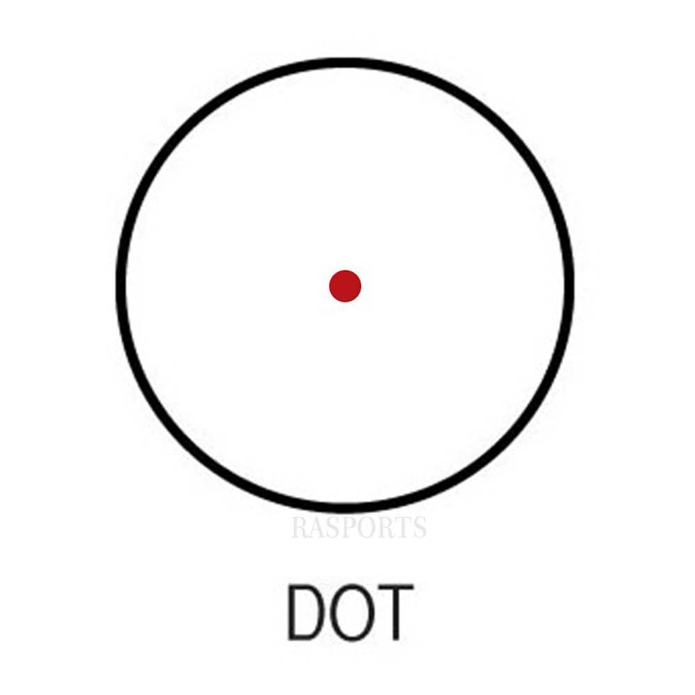 TACFUN 4MOA Red Dot Reflex Sight Low Profile 20MM Mount