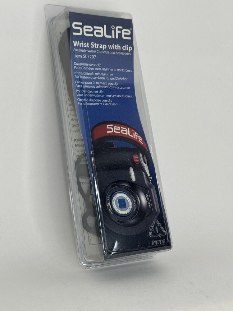 SeaLife Wrist Strap With Clip (un-opened new)