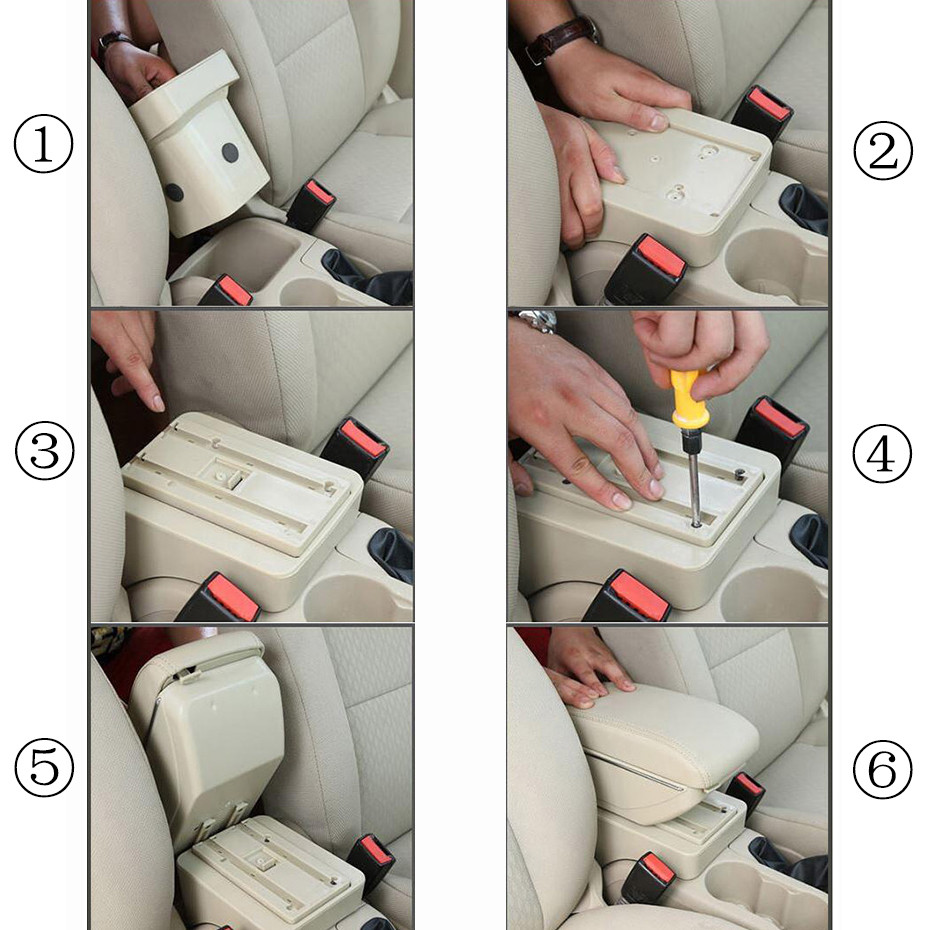 For Mazda CX-3 2015-2018 Arm Rest Console Centre Styling Box Storage Armrest