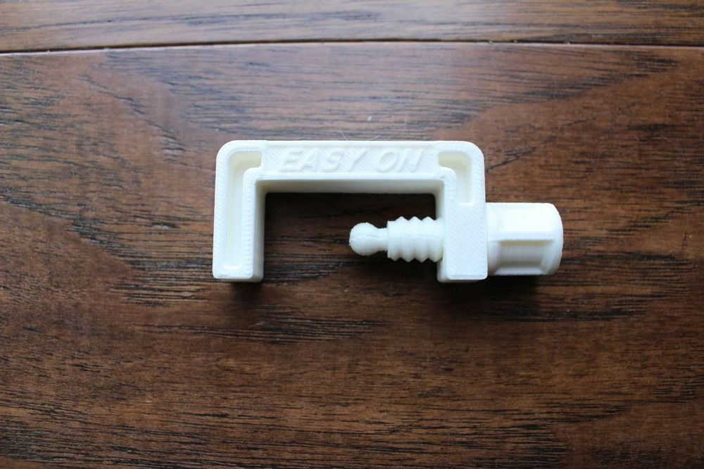 EasyOn The Portable Pontoon Beverage Holder!