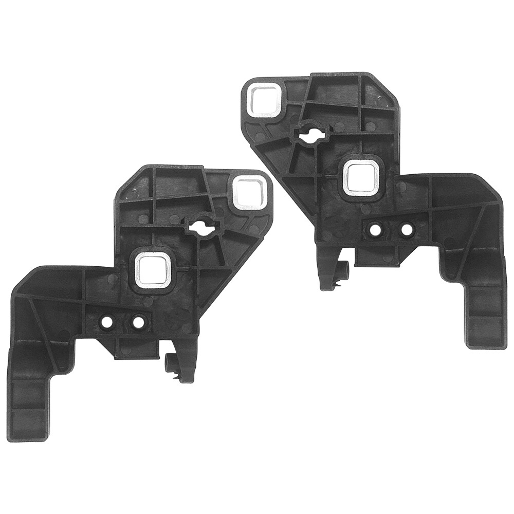Left & Right Radiator Support Headlight Bracket for GLC300 GLC43 AMG Black