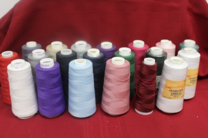 Serger Thread - 20 Spools (Overlock & Maxi Lock Brands)