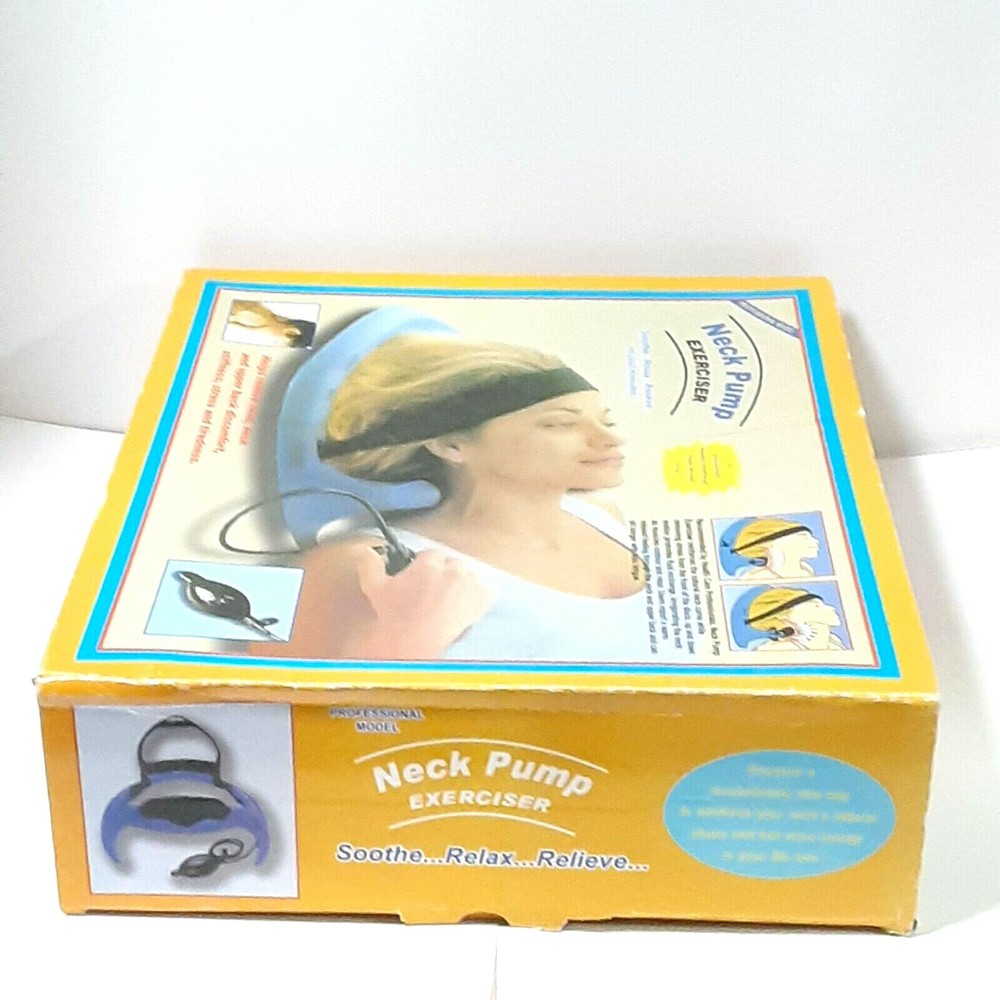 Posture Pump Neck Cervical Disc Exerciser Neck Pump Exerciser Professional Model