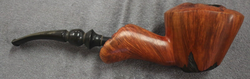 Denmark IRC HALF TOWN Wood Smoking Pipe