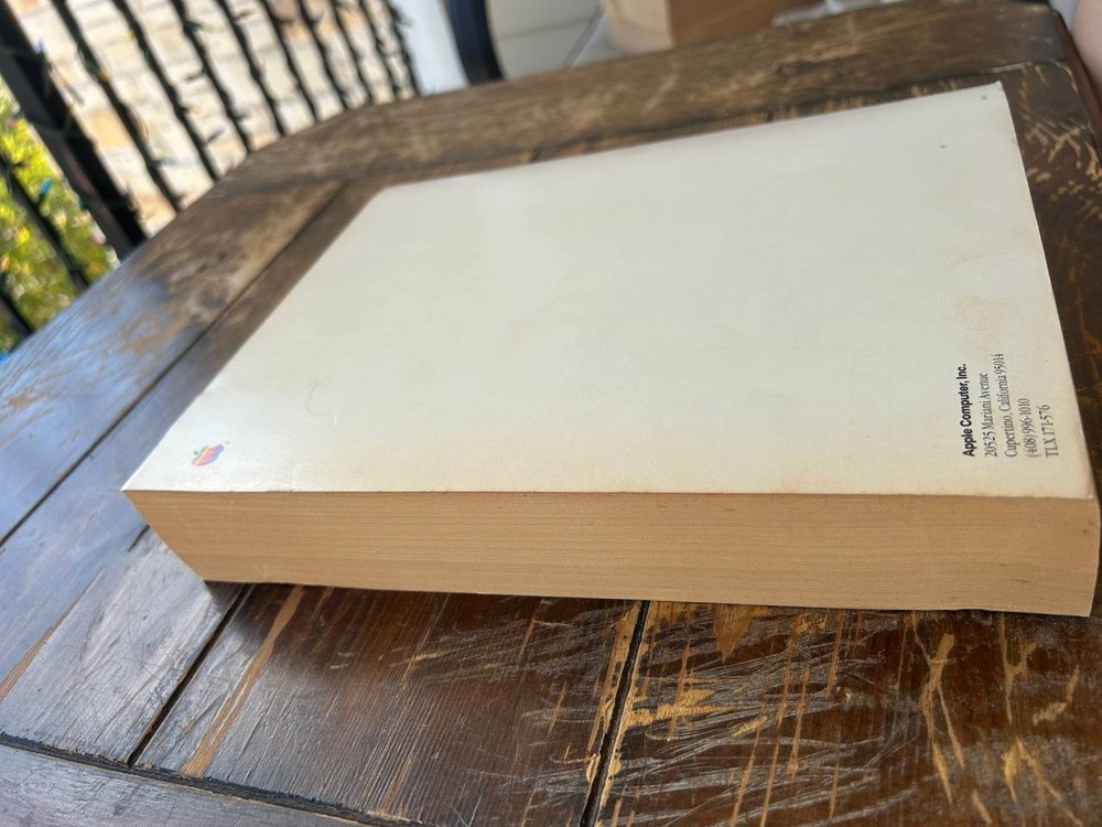 Inside Macintosh Promotional Edition Vintage Apple Developer Book 1985