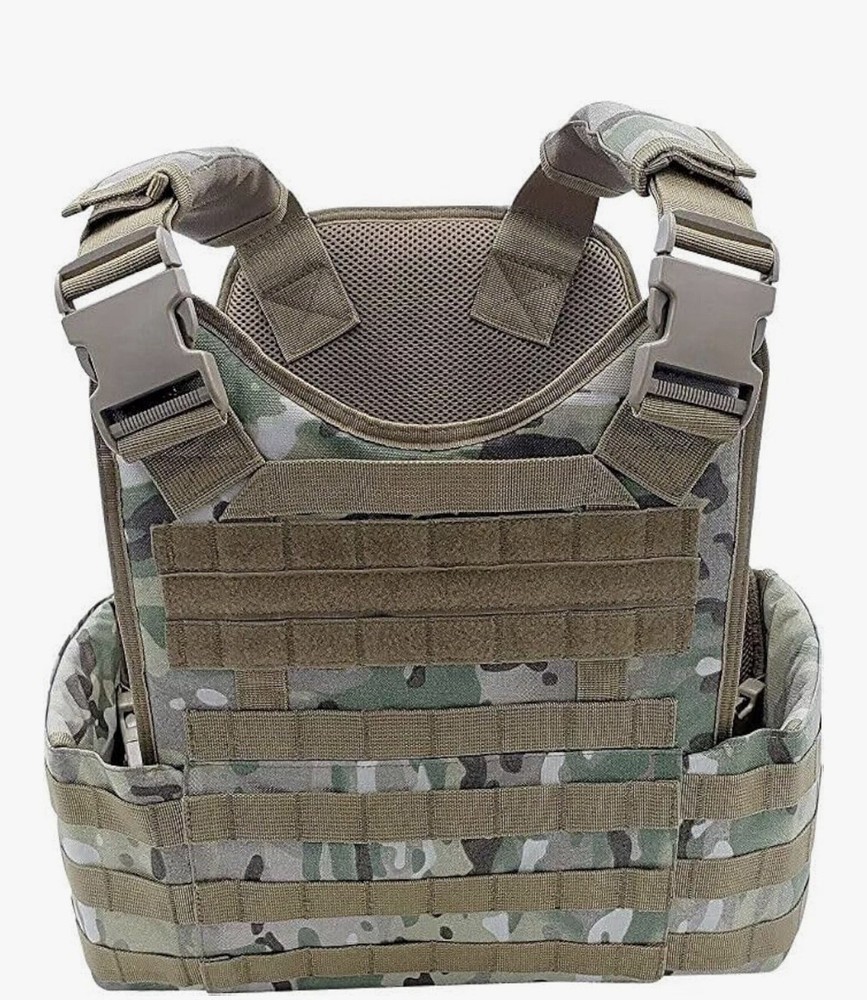 AYIN MOLLE Breathable Outdoor Vest with Hook and Loop attachment points