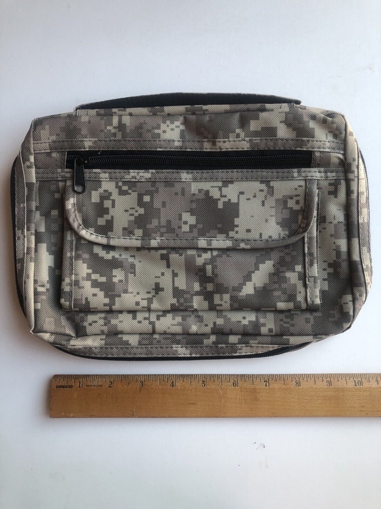 Camouflage Canvas Bible Cover