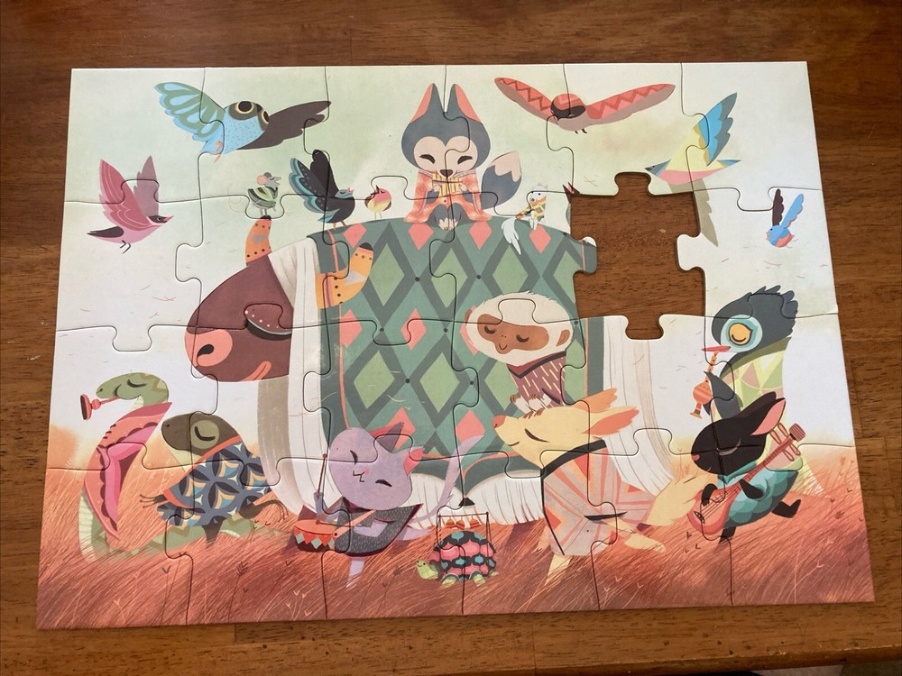 Little Wolf 24 piece puzzle