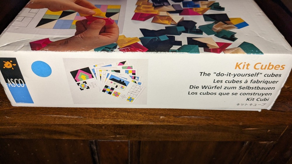 Occupational Asco Kit Cubes Occupational Therapy Developes Logic & Observation