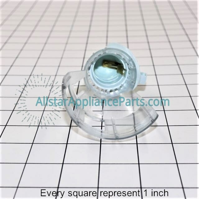 Whirlpool Freezer, Refrigerator Light Socket 4387478
