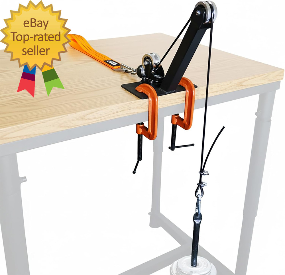 Arm Wrestling Pulley Training System Kit for Table Professional Forearm