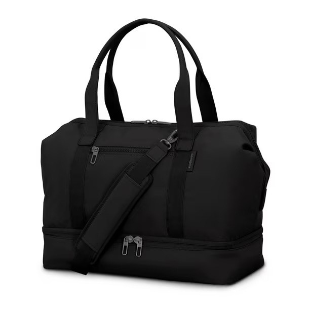 Samsonite Better than Basic Drop Bottom Weekender Duffel BLACK