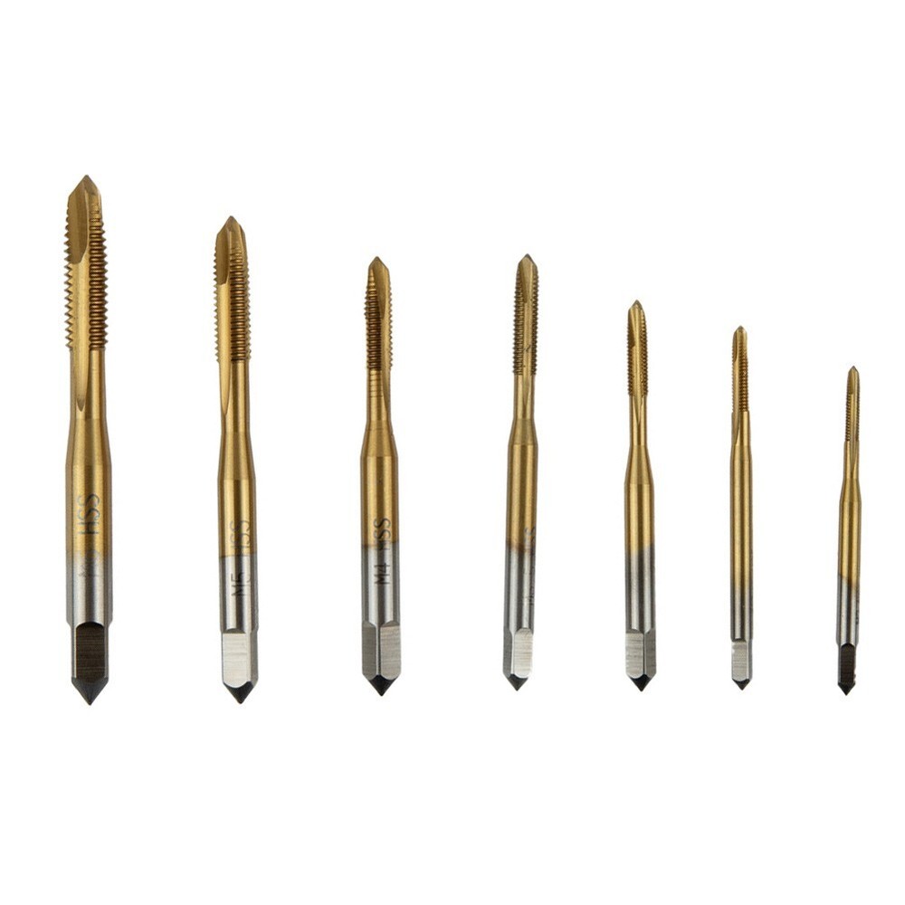 Versatile M2 M6 Thread Tapping Tools Set for Industrial and Workshop Use