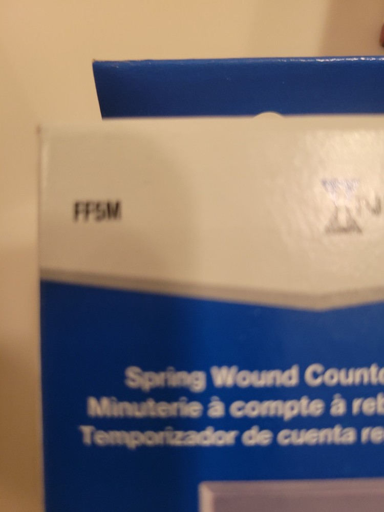 Intermatic Ff5m Timer, Spring Wound 5 minutes new