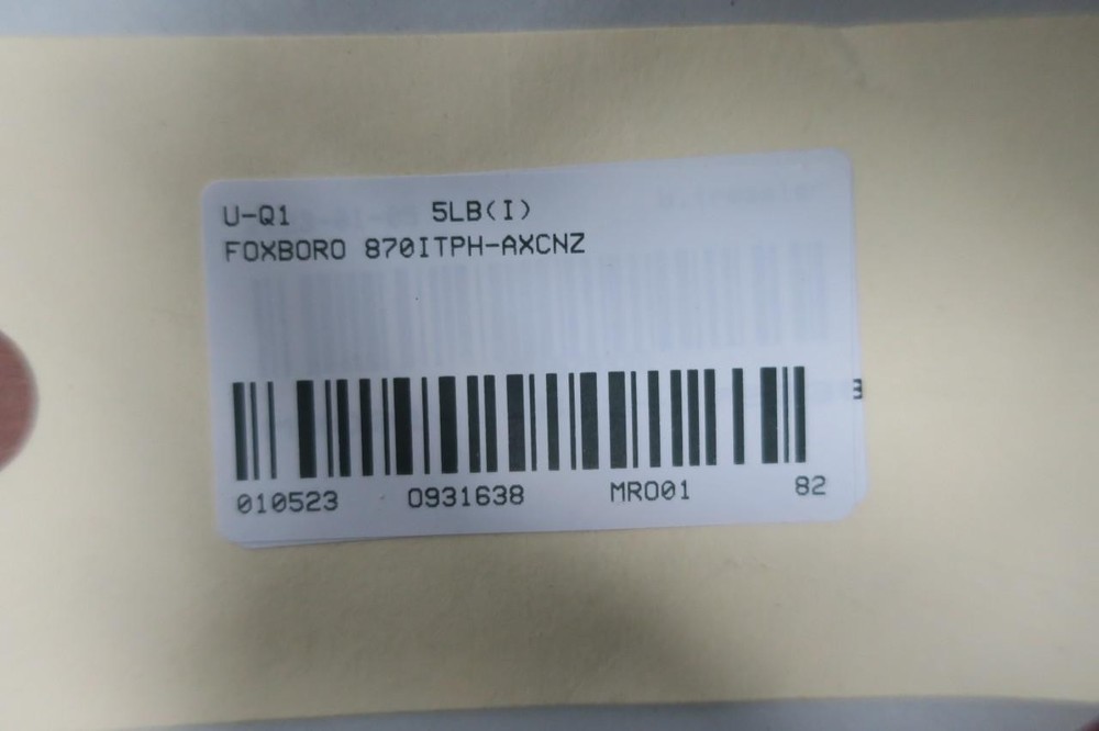Foxboro 870ITPH-AXCNZ Ph/orp Transmitter 0-14ph 12.5-42v-dc