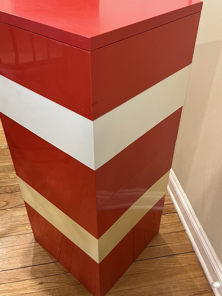 MID CENTURY KARTELL SPACE AGE PLASTIC 7 Stacking DRAWER Program SIMON FUSSEL