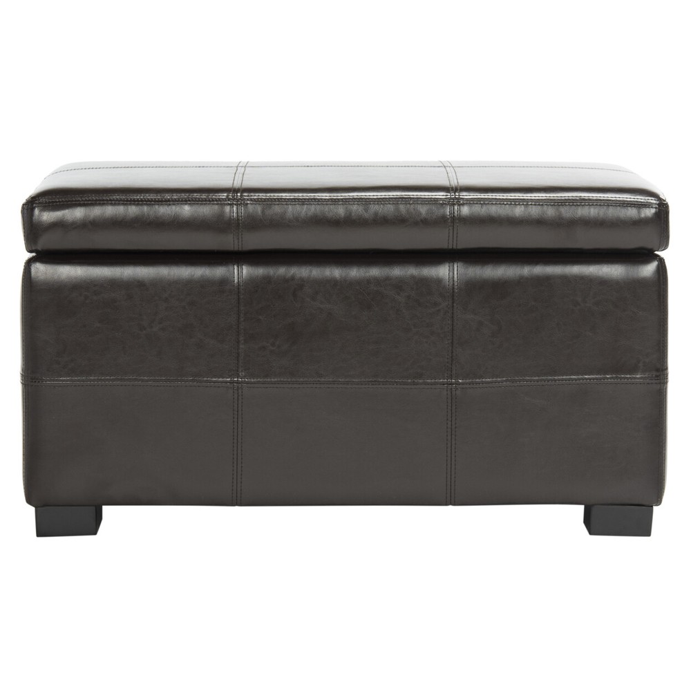 SAFAVIEH Madison Storage Bench Small | Brown |