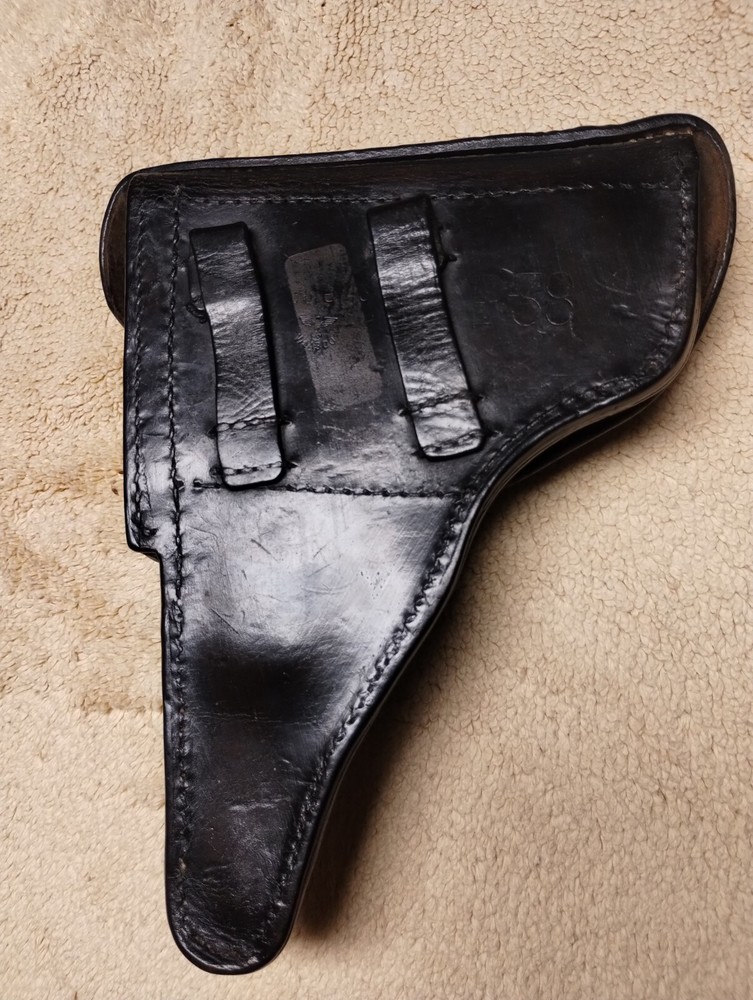 WWII German P-38 Leather Holster