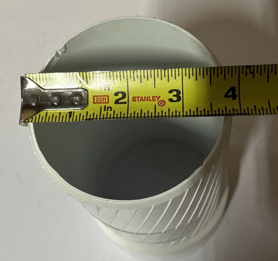 POLYLOK Septic Tank Effluent Filter Extend & Lok Lock for 4" Pipe