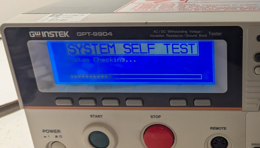 GW Instek GPT-9904 Electrical Safety Tester