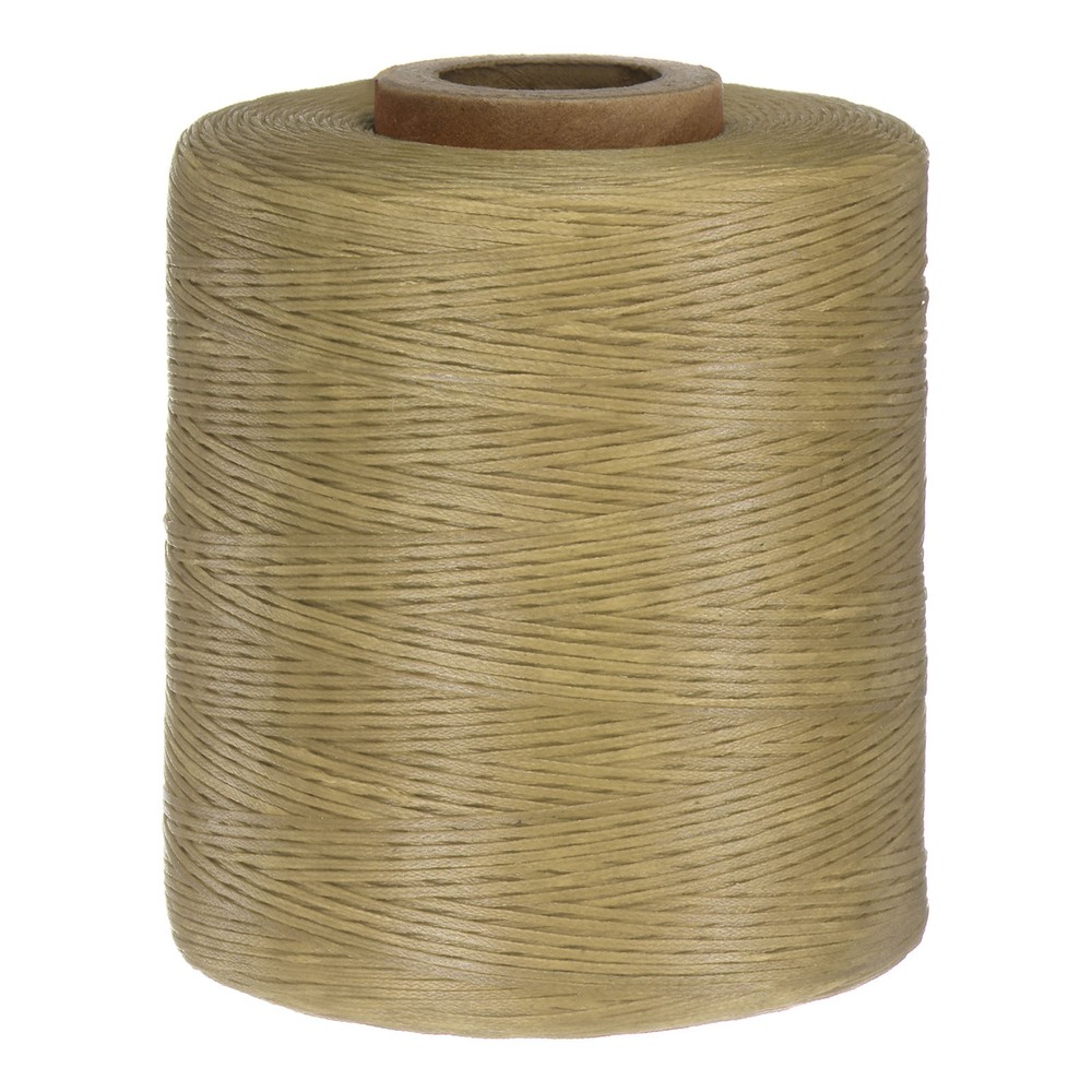 150D Waxed Thread 1061 Yards Polyester Leather Sewing Waxed String Beige