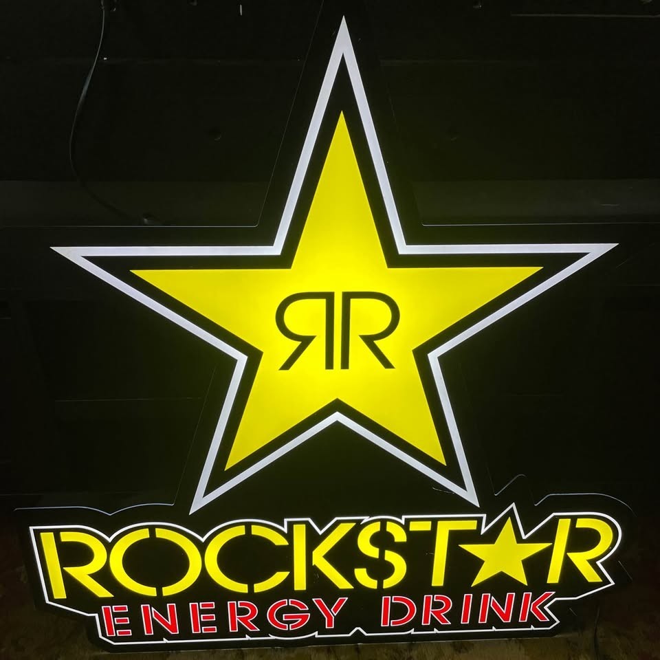 Rockstar Energy Drink LED Sign