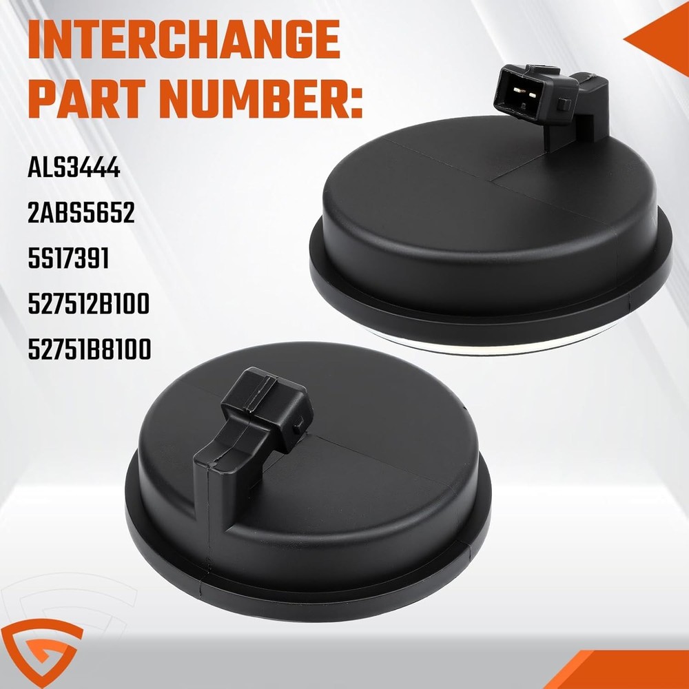 Hyundai Veracruz ABS Sensor 2PCS Rear Left Right