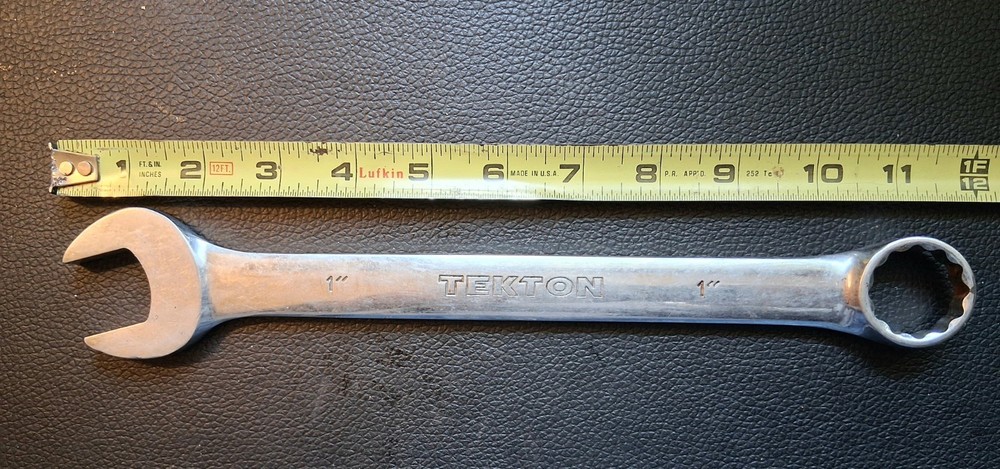 TEKTON COMBINATION WRENCH 1" 12 PT