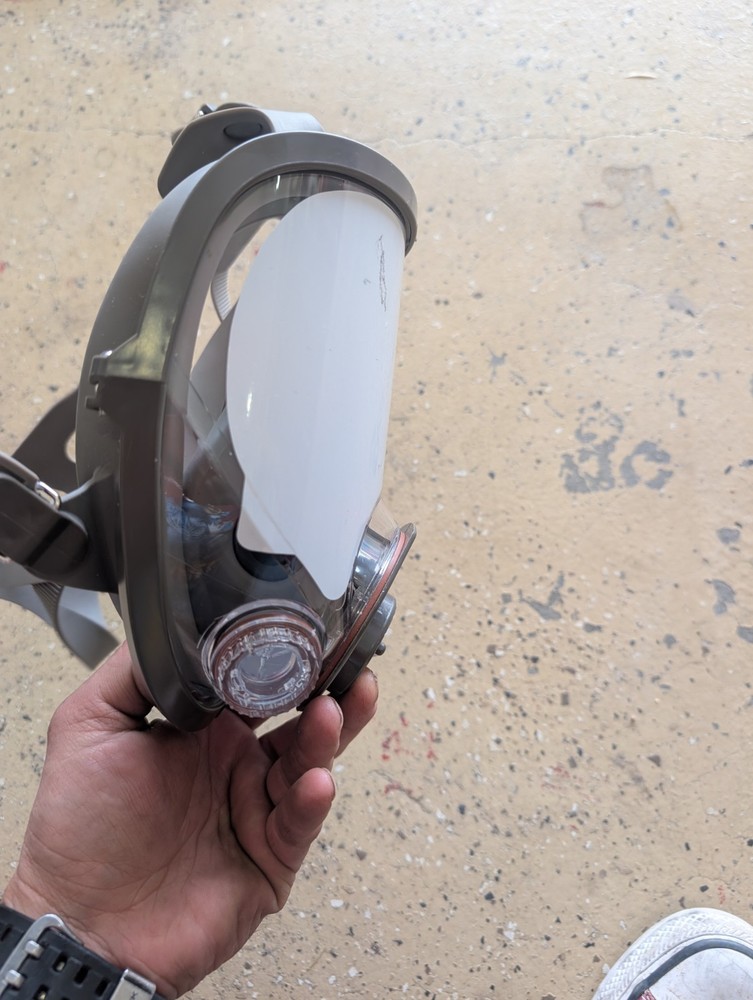 2 Full Face Respirators,