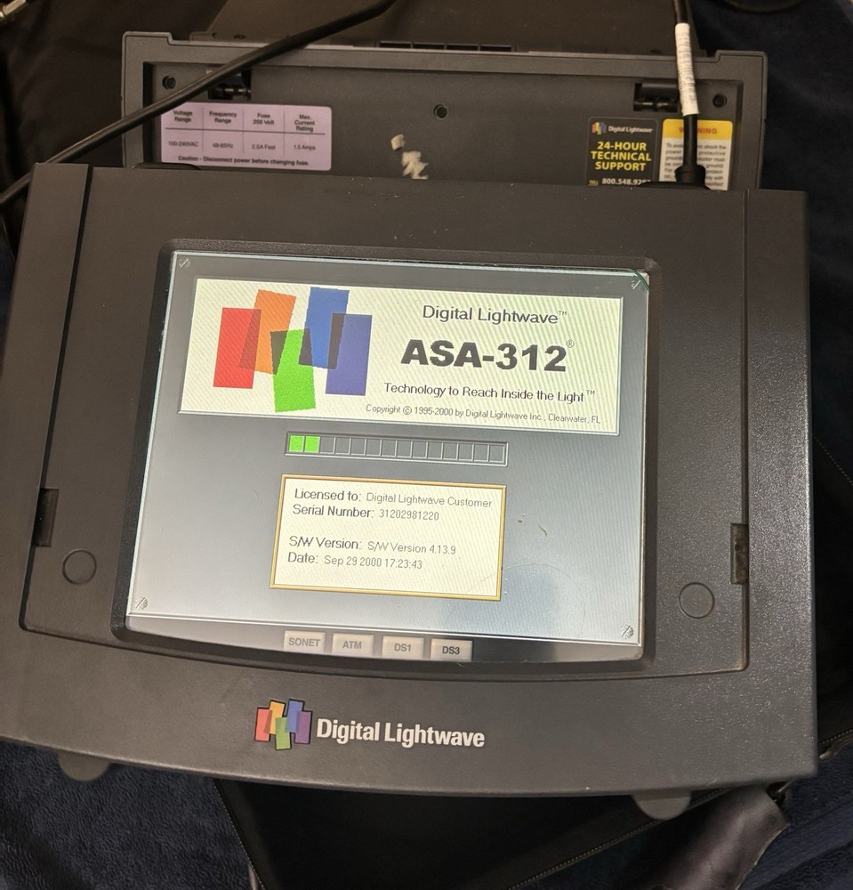 Digital Lightwave ASA-PKG-OC48SA SONET/SDH OC-48 Optical Network Analyzer
