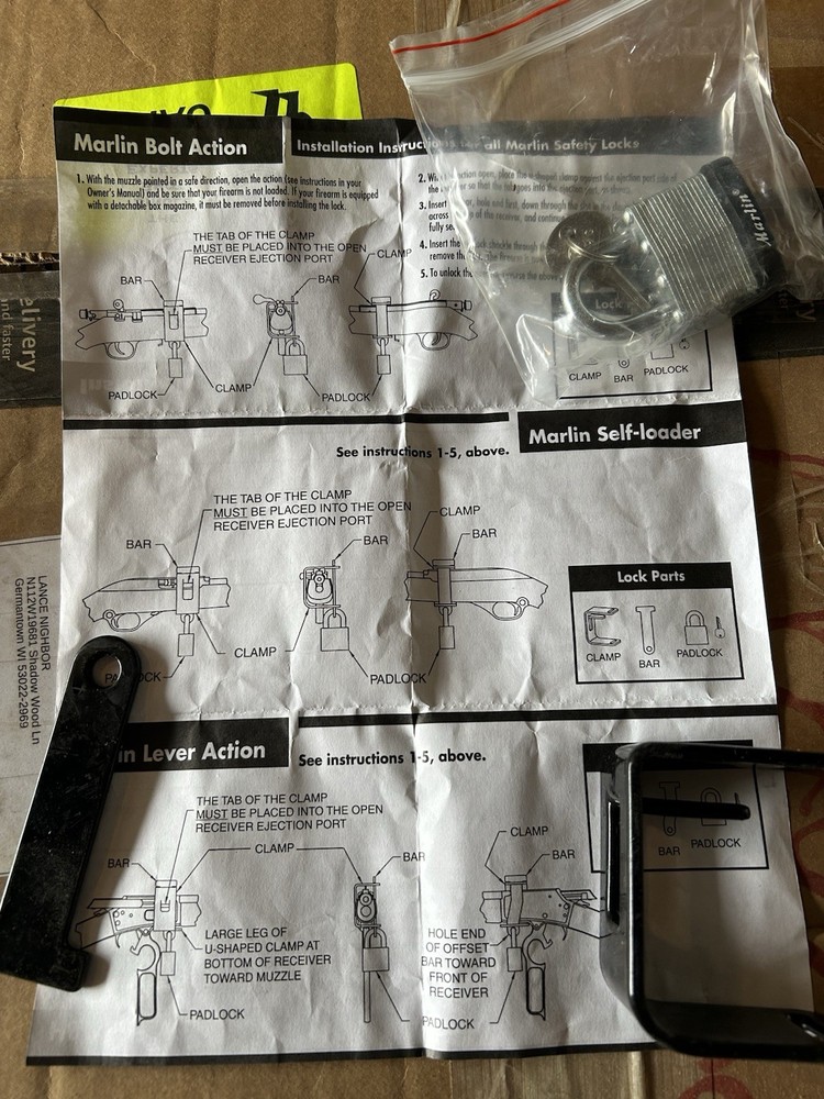 Gun Safety Lock