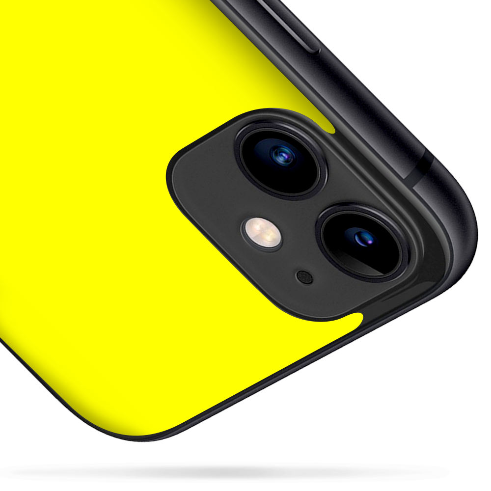 Skins Decal Wrap for Apple iPhone 11 - Bright Yellow